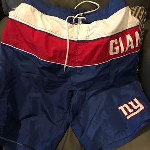 Men’s like new NFL GIANTS swim trunks